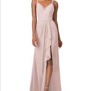 Azazie Ellia Bridesmaid Dress Dusty Rose